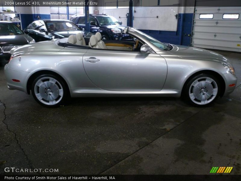 Millennium Silver Metallic / Ecru 2004 Lexus SC 430