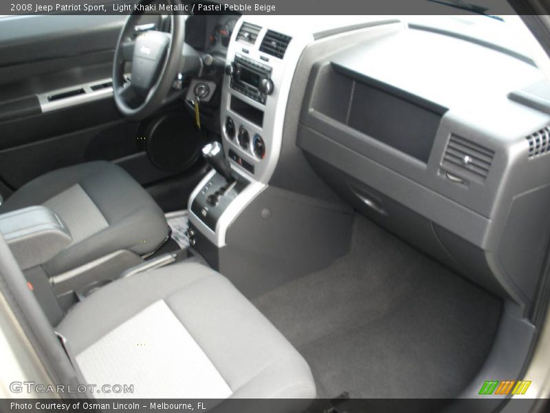 Light Khaki Metallic / Pastel Pebble Beige 2008 Jeep Patriot Sport