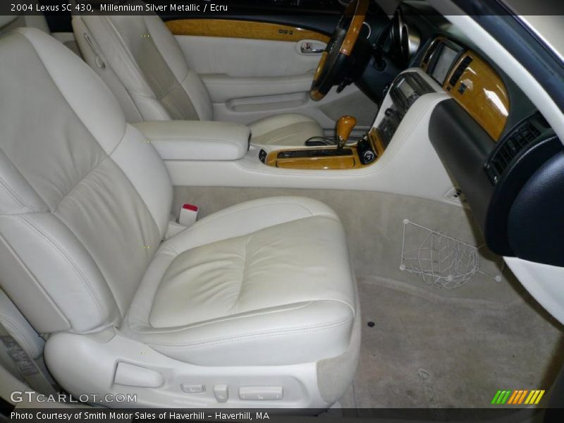Millennium Silver Metallic / Ecru 2004 Lexus SC 430