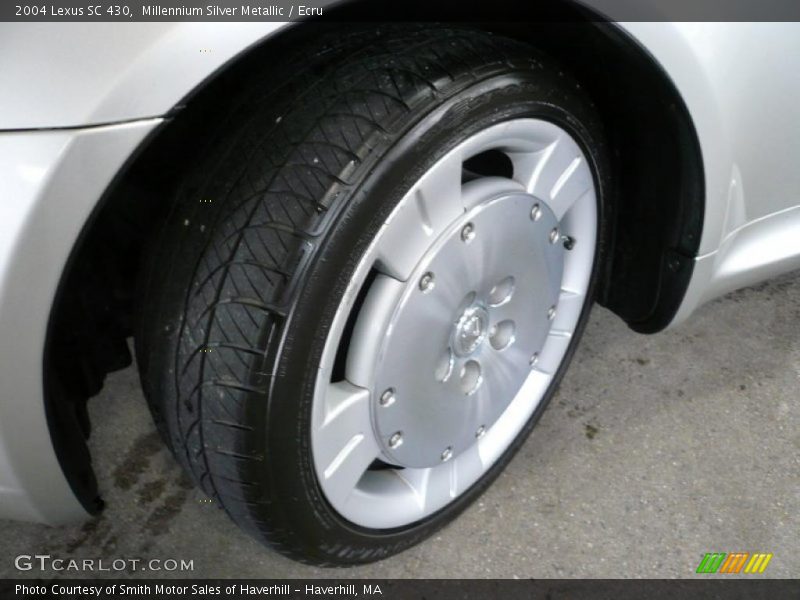 Millennium Silver Metallic / Ecru 2004 Lexus SC 430