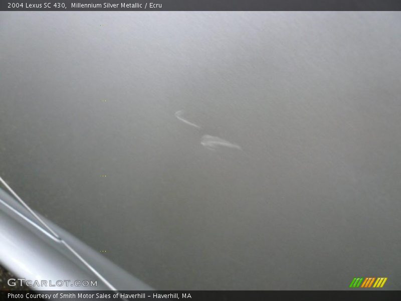 Millennium Silver Metallic / Ecru 2004 Lexus SC 430
