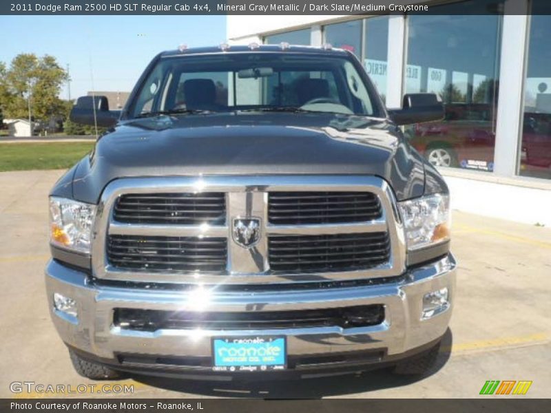 Mineral Gray Metallic / Dark Slate/Medium Graystone 2011 Dodge Ram 2500 HD SLT Regular Cab 4x4