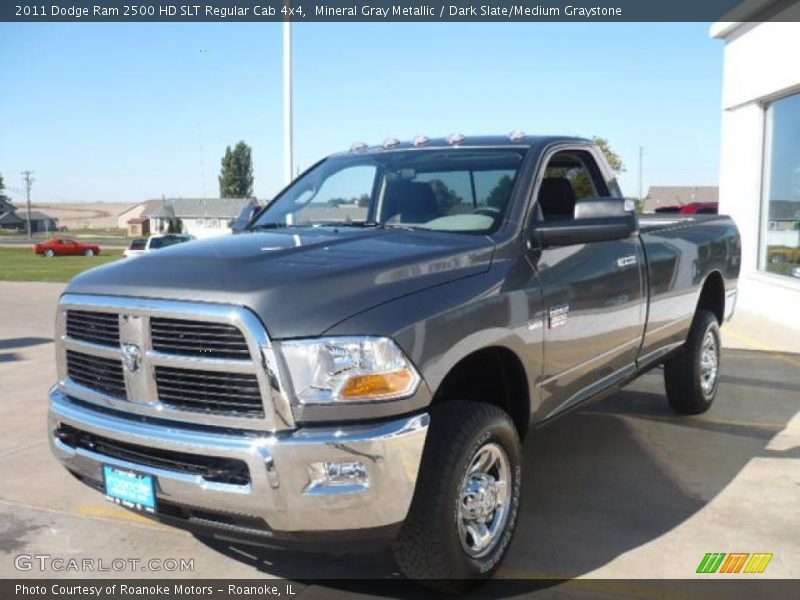 Mineral Gray Metallic / Dark Slate/Medium Graystone 2011 Dodge Ram 2500 HD SLT Regular Cab 4x4