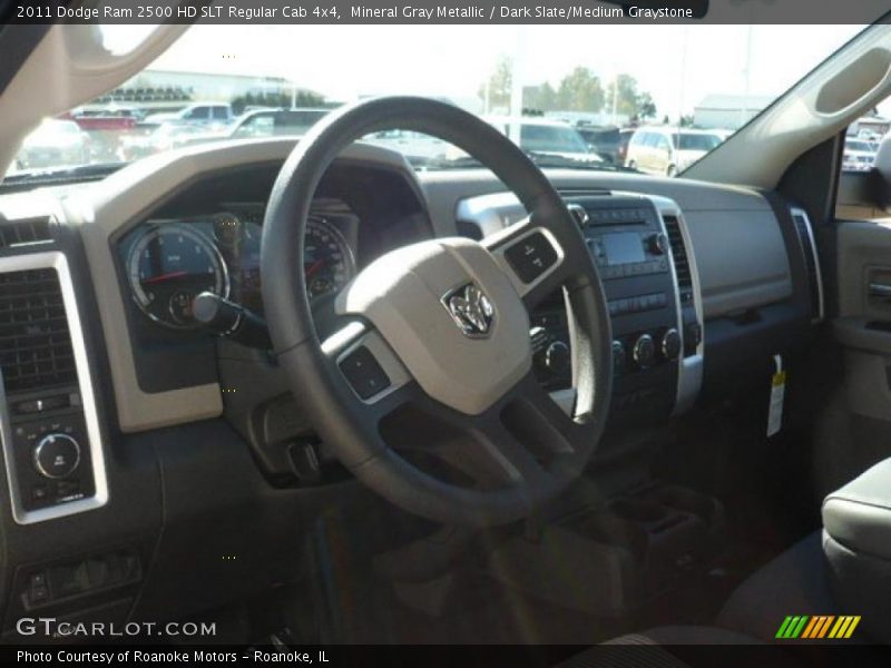 Mineral Gray Metallic / Dark Slate/Medium Graystone 2011 Dodge Ram 2500 HD SLT Regular Cab 4x4