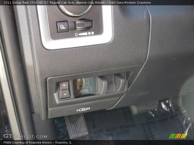 Mineral Gray Metallic / Dark Slate/Medium Graystone 2011 Dodge Ram 2500 HD SLT Regular Cab 4x4