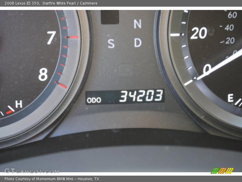 Starfire White Pearl / Cashmere 2008 Lexus ES 350