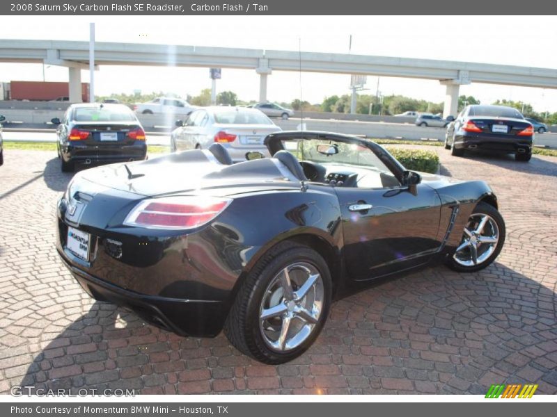 Carbon Flash / Tan 2008 Saturn Sky Carbon Flash SE Roadster