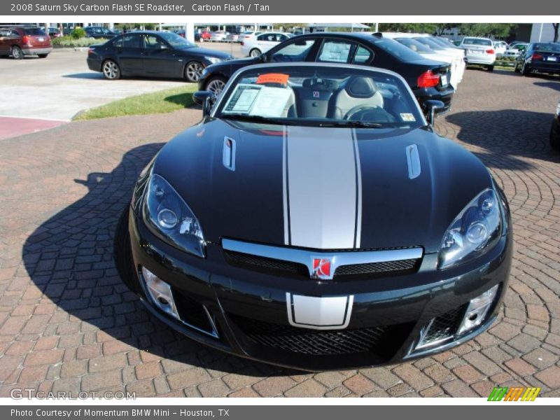 Carbon Flash / Tan 2008 Saturn Sky Carbon Flash SE Roadster