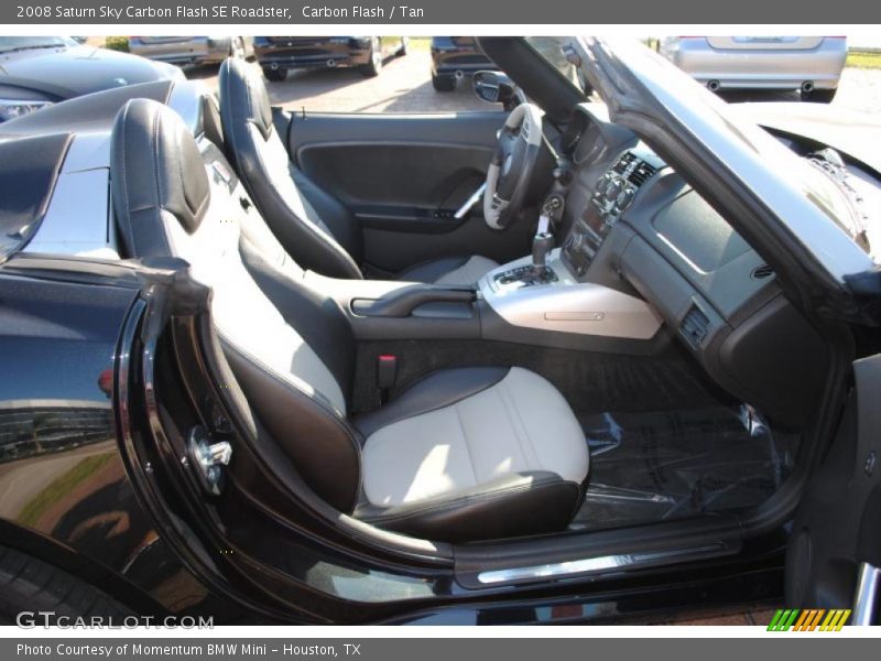 Carbon Flash / Tan 2008 Saturn Sky Carbon Flash SE Roadster