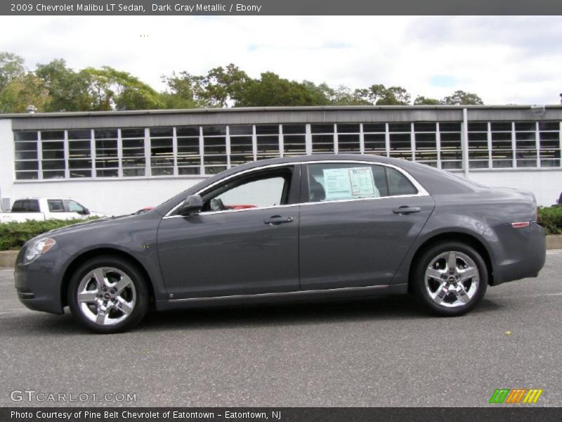 Dark Gray Metallic / Ebony 2009 Chevrolet Malibu LT Sedan