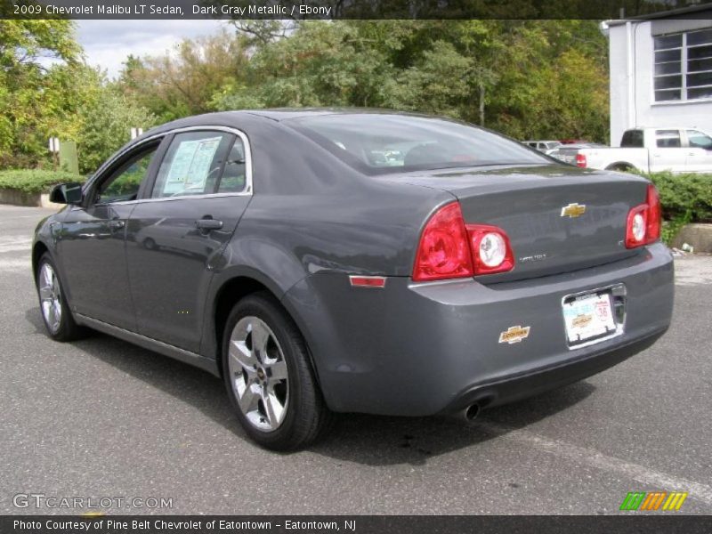 Dark Gray Metallic / Ebony 2009 Chevrolet Malibu LT Sedan