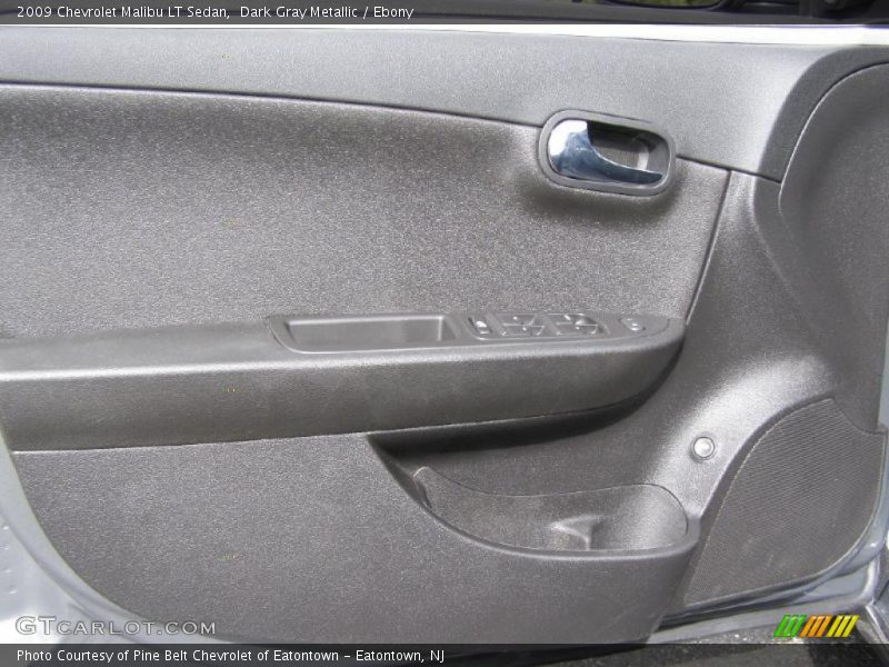 Dark Gray Metallic / Ebony 2009 Chevrolet Malibu LT Sedan