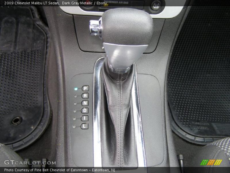 Dark Gray Metallic / Ebony 2009 Chevrolet Malibu LT Sedan