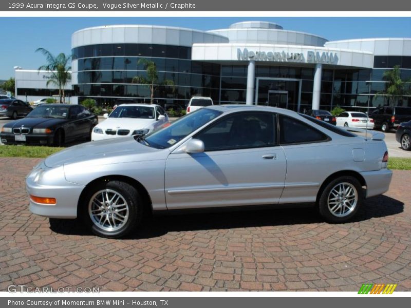 Vogue Silver Metallic / Graphite 1999 Acura Integra GS Coupe