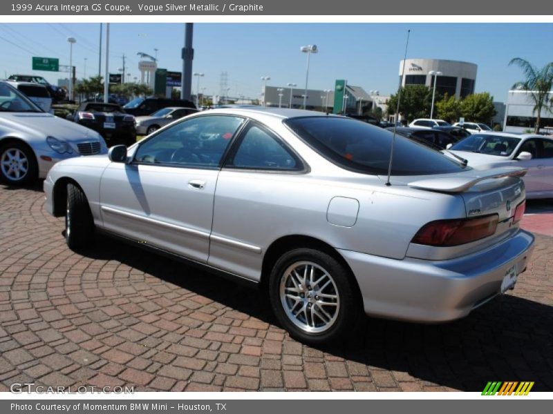 Vogue Silver Metallic / Graphite 1999 Acura Integra GS Coupe