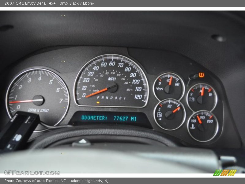 Onyx Black / Ebony 2007 GMC Envoy Denali 4x4