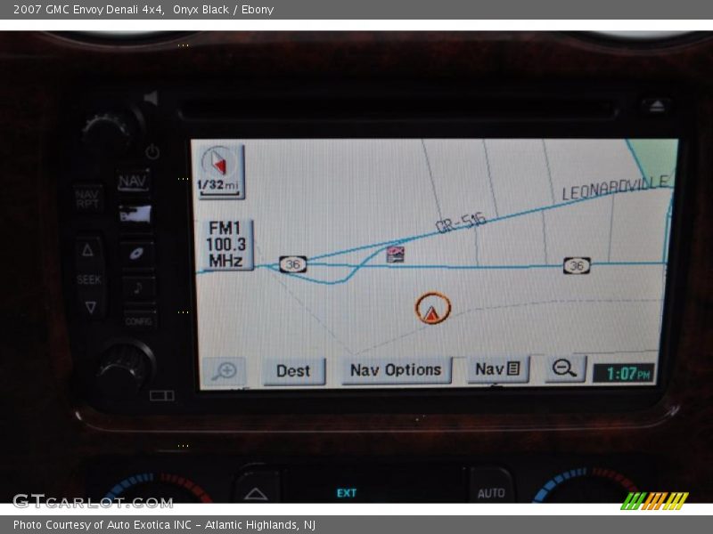 Onyx Black / Ebony 2007 GMC Envoy Denali 4x4
