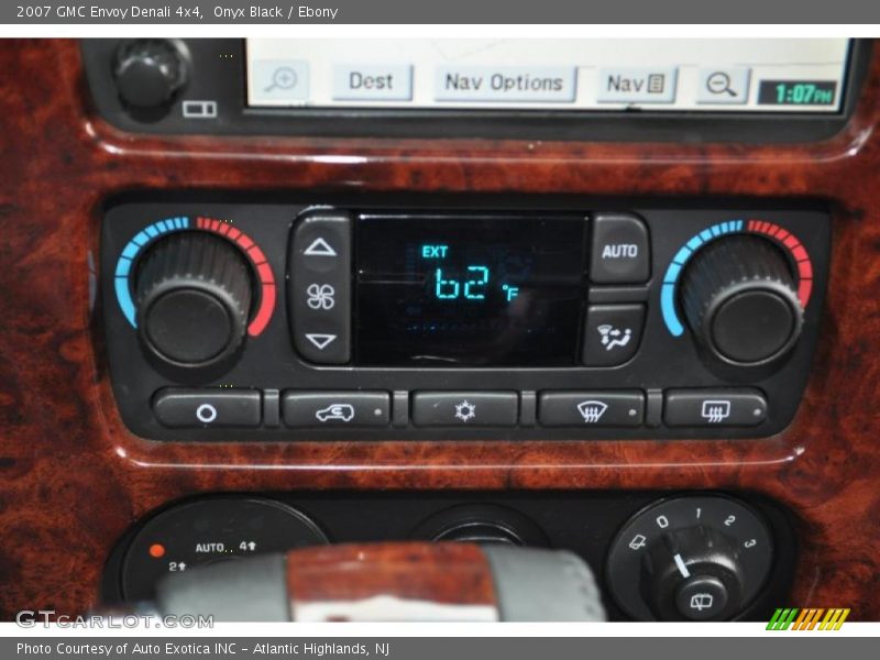 Onyx Black / Ebony 2007 GMC Envoy Denali 4x4