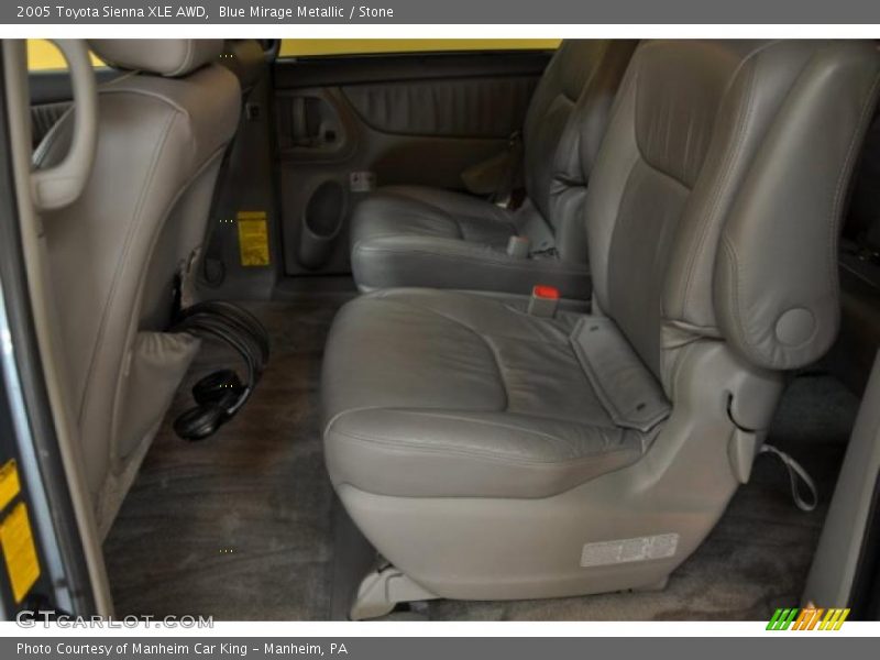 Blue Mirage Metallic / Stone 2005 Toyota Sienna XLE AWD