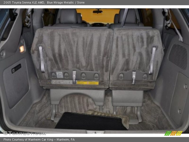 Blue Mirage Metallic / Stone 2005 Toyota Sienna XLE AWD