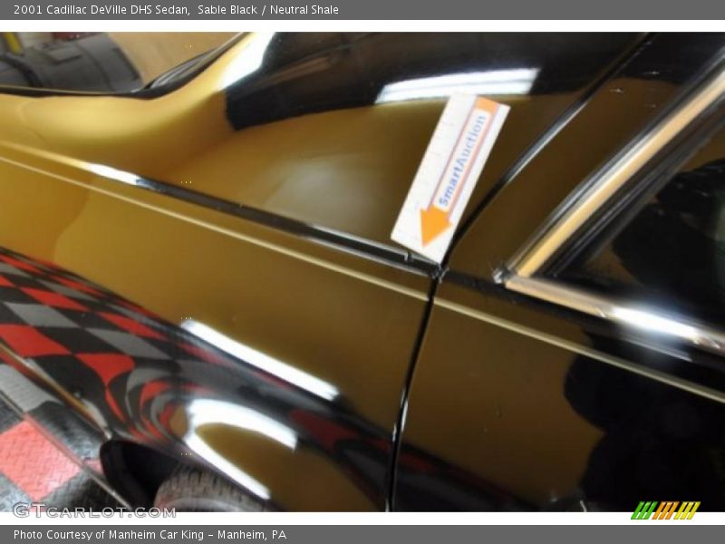 Sable Black / Neutral Shale 2001 Cadillac DeVille DHS Sedan