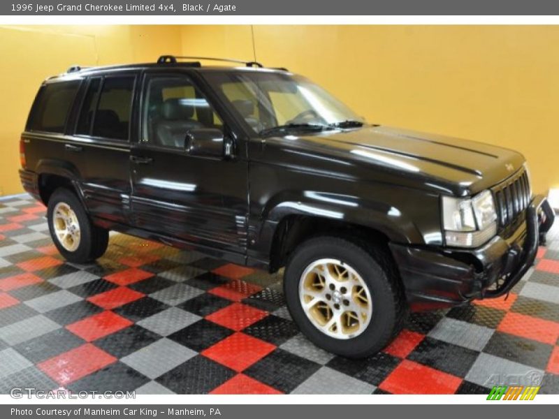 Black / Agate 1996 Jeep Grand Cherokee Limited 4x4