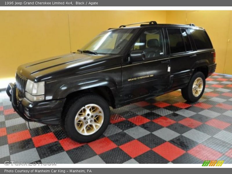 Black / Agate 1996 Jeep Grand Cherokee Limited 4x4