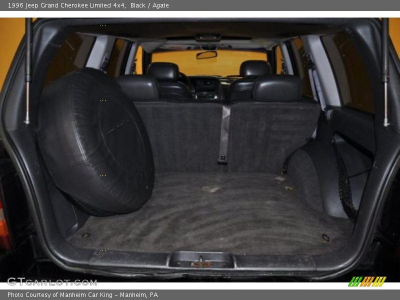 Black / Agate 1996 Jeep Grand Cherokee Limited 4x4