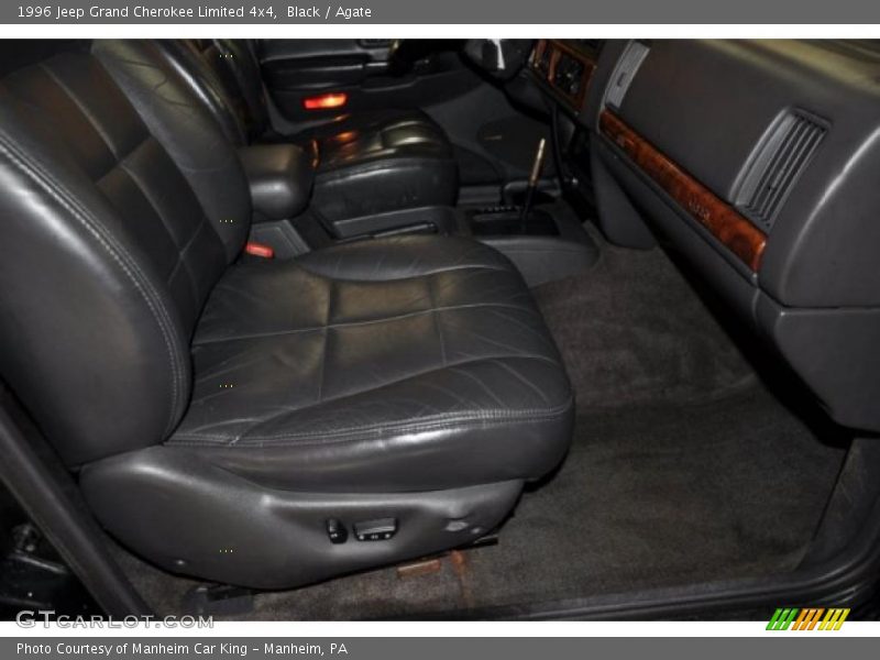Black / Agate 1996 Jeep Grand Cherokee Limited 4x4