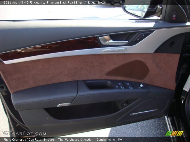  2011 A8 4.2 FSI quattro Nougat Brown Interior