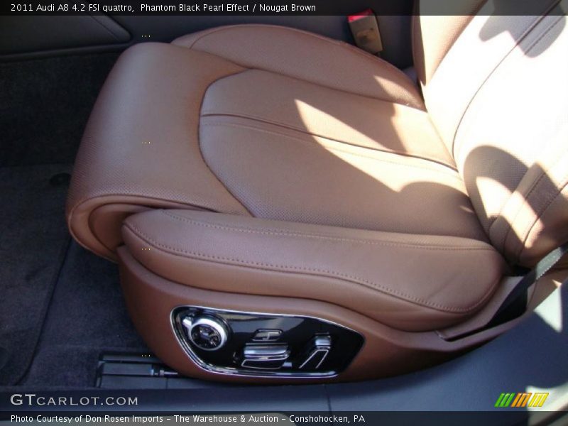  2011 A8 4.2 FSI quattro Nougat Brown Interior