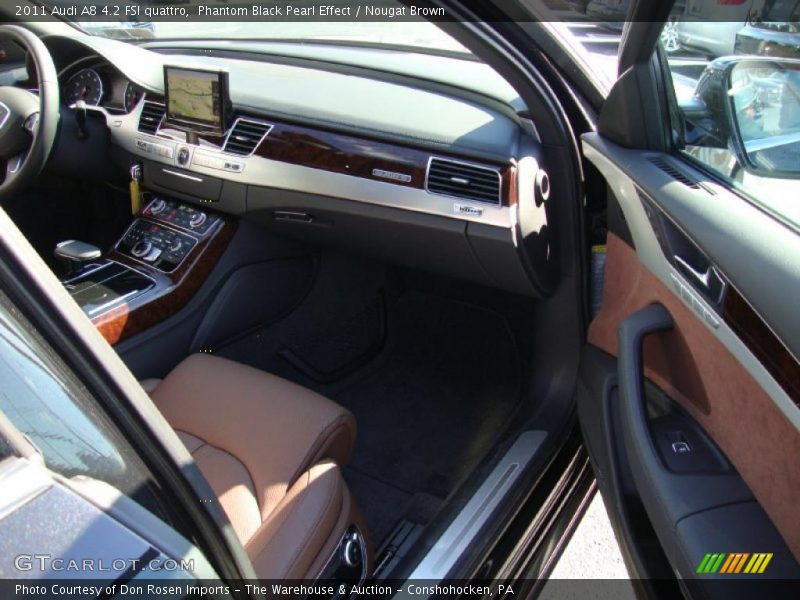  2011 A8 4.2 FSI quattro Nougat Brown Interior