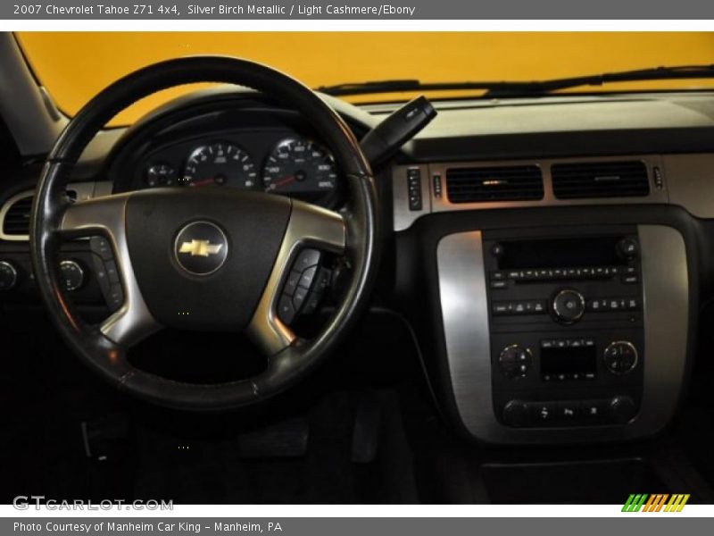 Silver Birch Metallic / Light Cashmere/Ebony 2007 Chevrolet Tahoe Z71 4x4