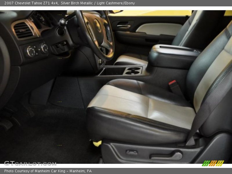Silver Birch Metallic / Light Cashmere/Ebony 2007 Chevrolet Tahoe Z71 4x4