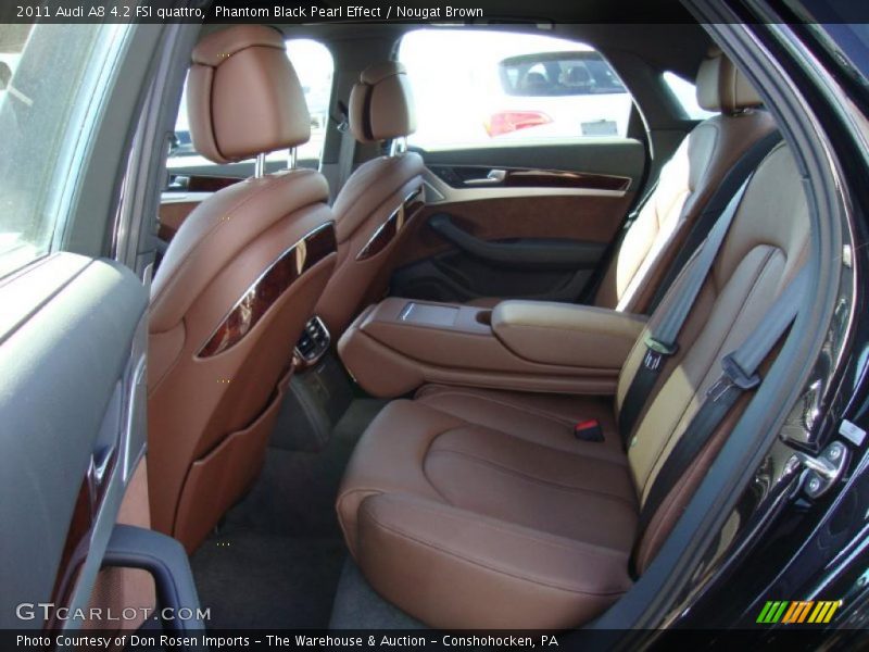  2011 A8 4.2 FSI quattro Nougat Brown Interior