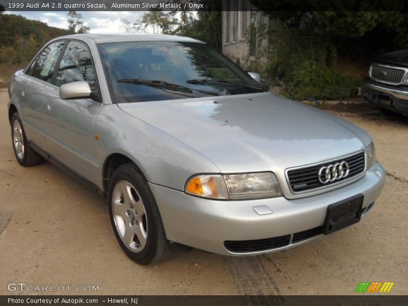 Front 3/4 View of 1999 A4 2.8 quattro Sedan