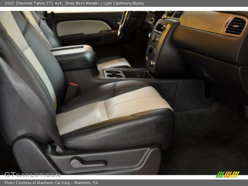 Silver Birch Metallic / Light Cashmere/Ebony 2007 Chevrolet Tahoe Z71 4x4