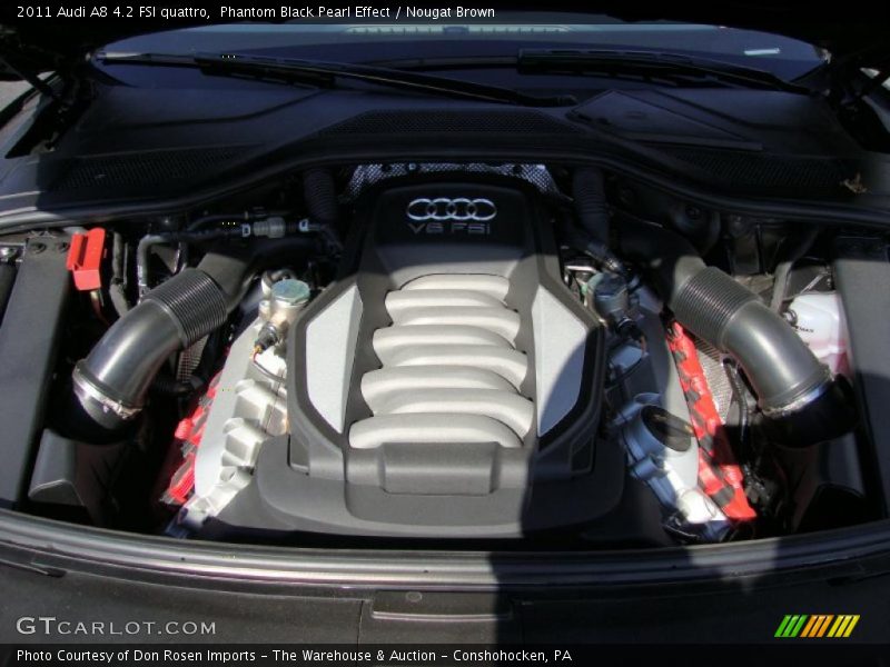  2011 A8 4.2 FSI quattro Engine - 4.2 Liter FSI DOHC 32-Valve VVT V8
