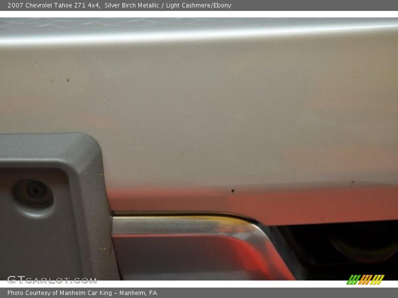 Silver Birch Metallic / Light Cashmere/Ebony 2007 Chevrolet Tahoe Z71 4x4