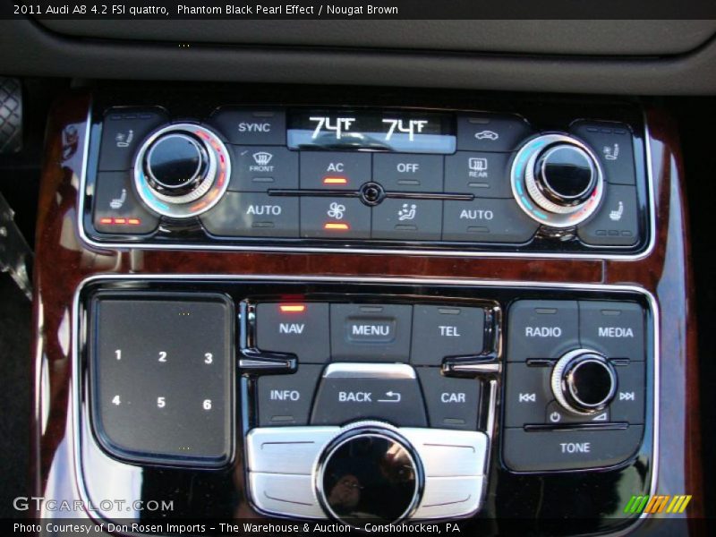 Controls of 2011 A8 4.2 FSI quattro