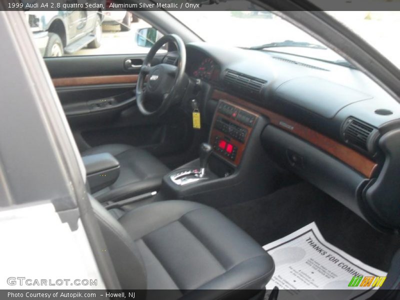  1999 A4 2.8 quattro Sedan Onyx Interior