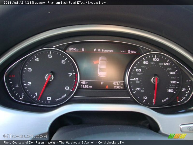  2011 A8 4.2 FSI quattro 4.2 FSI quattro Gauges