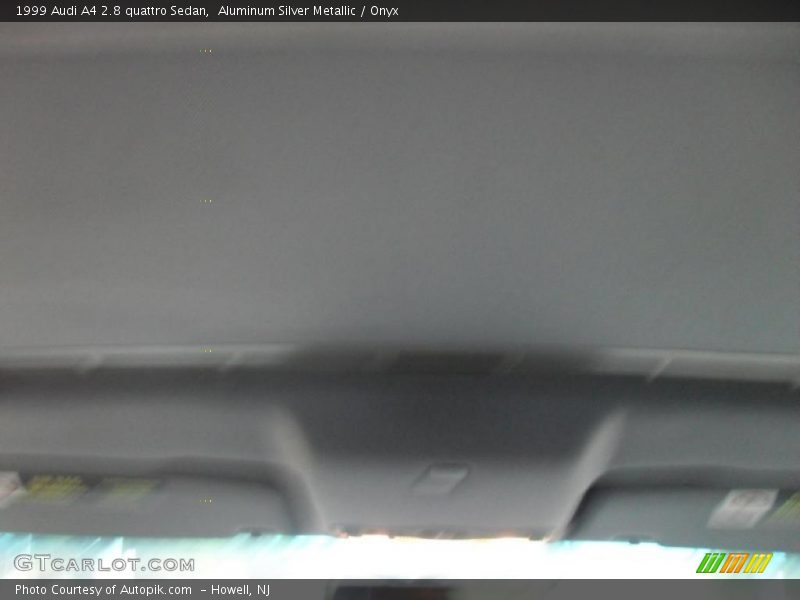 Aluminum Silver Metallic / Onyx 1999 Audi A4 2.8 quattro Sedan