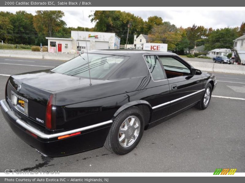 Sable Black / Black 2000 Cadillac Eldorado ESC