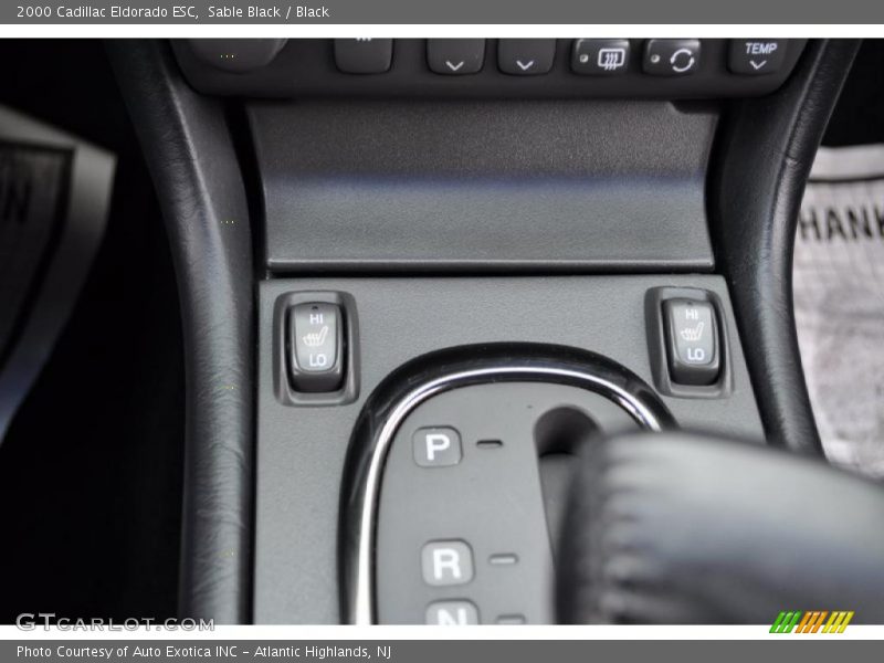 Controls of 2000 Eldorado ESC