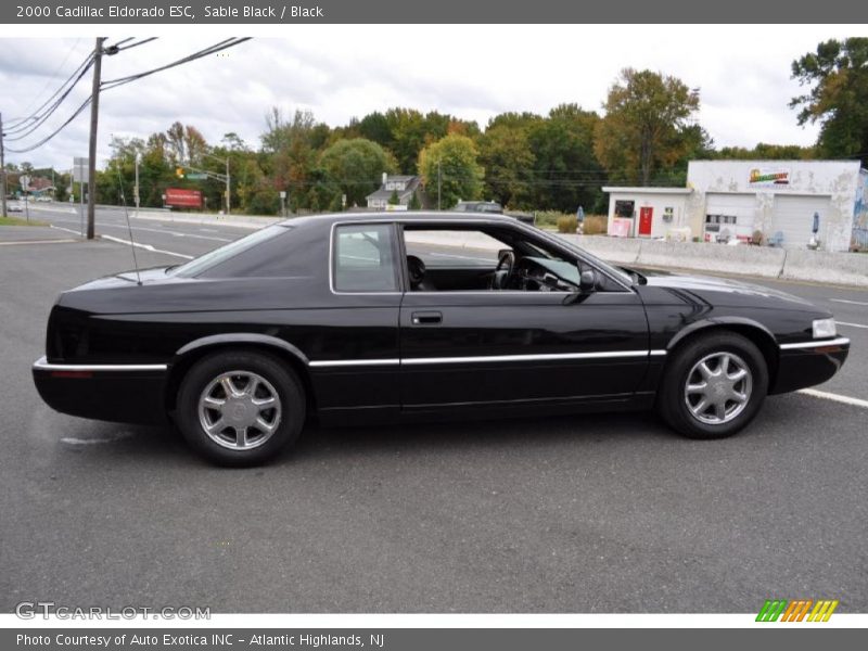 Sable Black / Black 2000 Cadillac Eldorado ESC