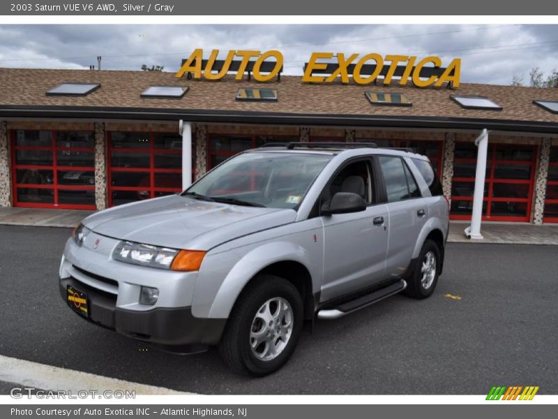Silver / Gray 2003 Saturn VUE V6 AWD