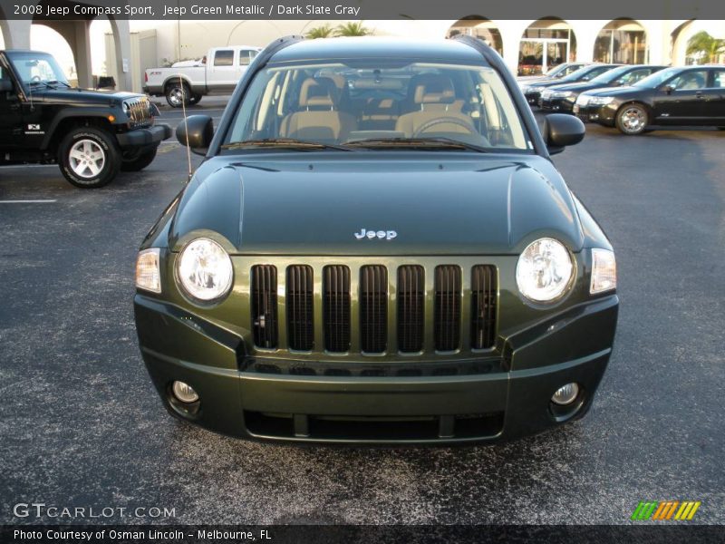 Jeep Green Metallic / Dark Slate Gray 2008 Jeep Compass Sport