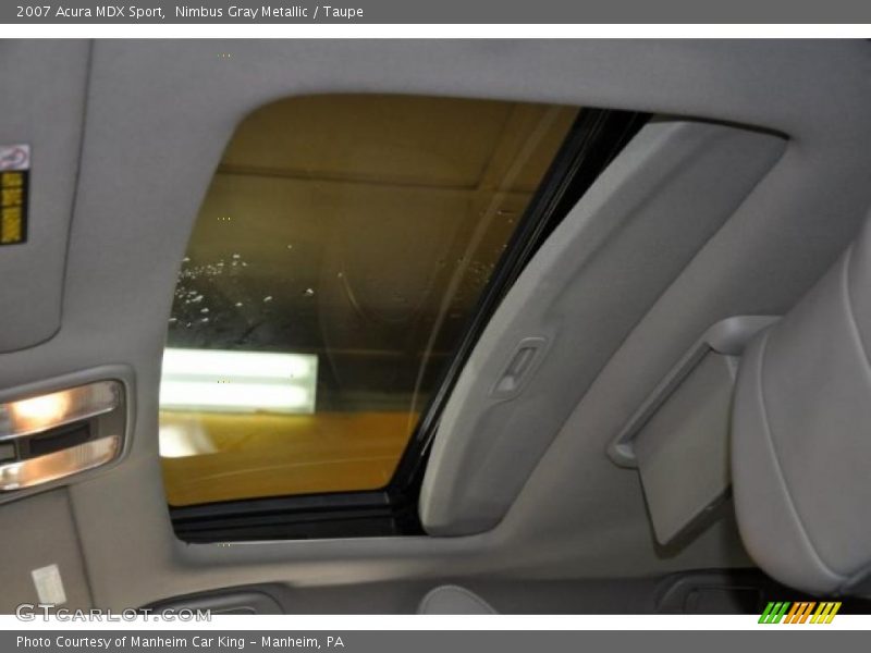  2007 MDX Sport Taupe Interior