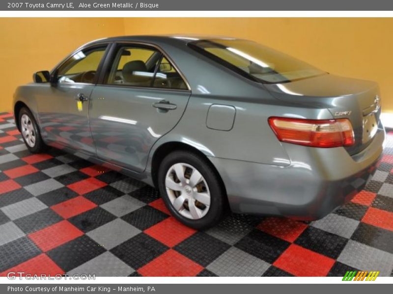 Aloe Green Metallic / Bisque 2007 Toyota Camry LE